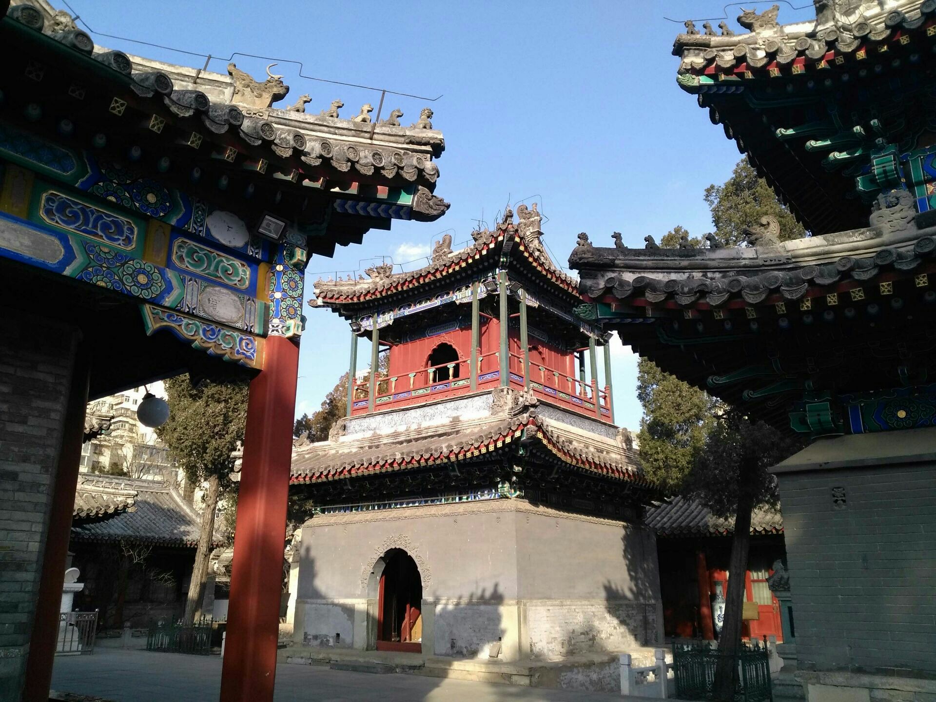 闲来无事到牛街遛达早就听说牛街礼拜寺正好去参观一下在门口买张票5