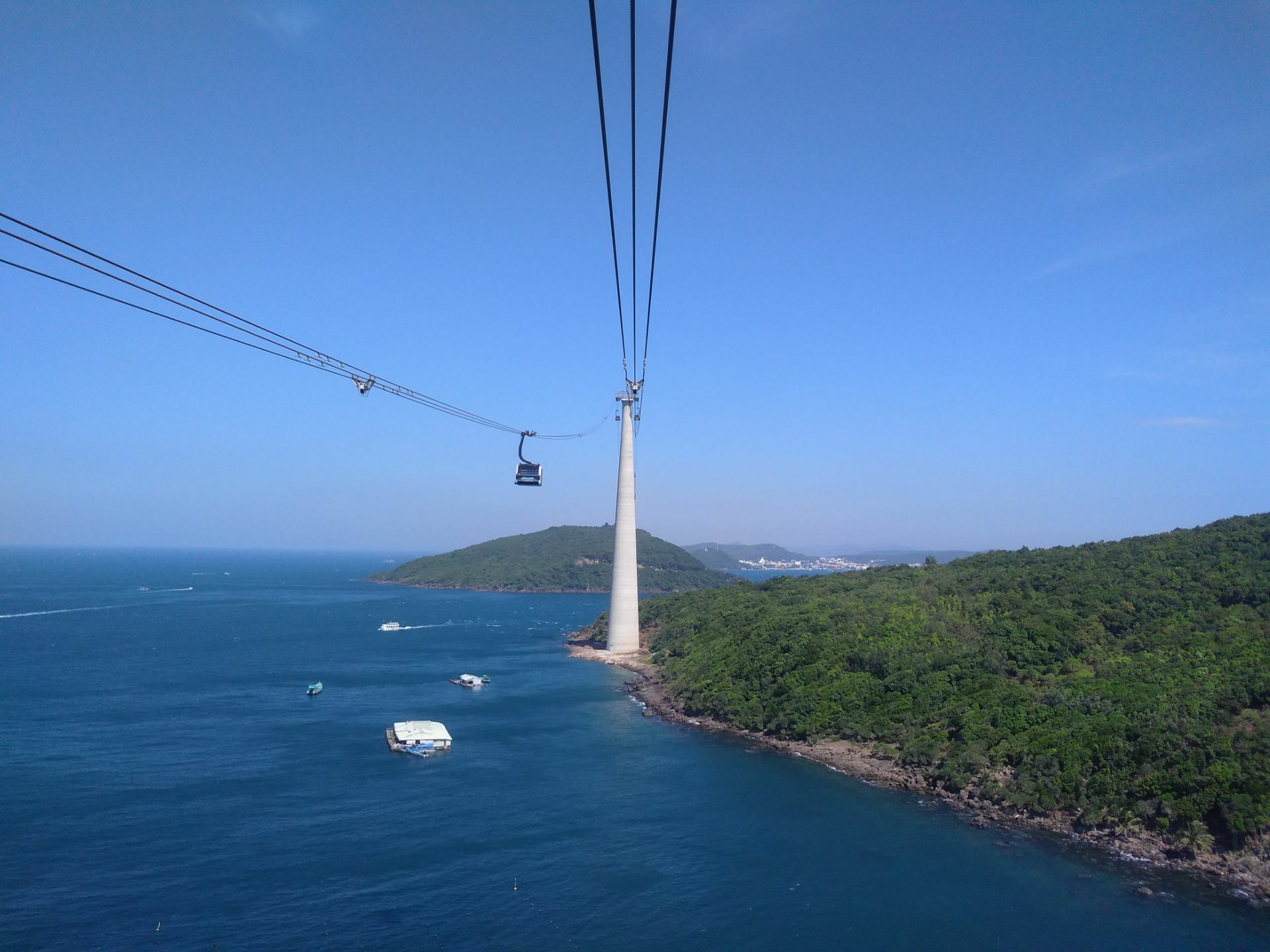 富国岛香岛公园跨海缆车