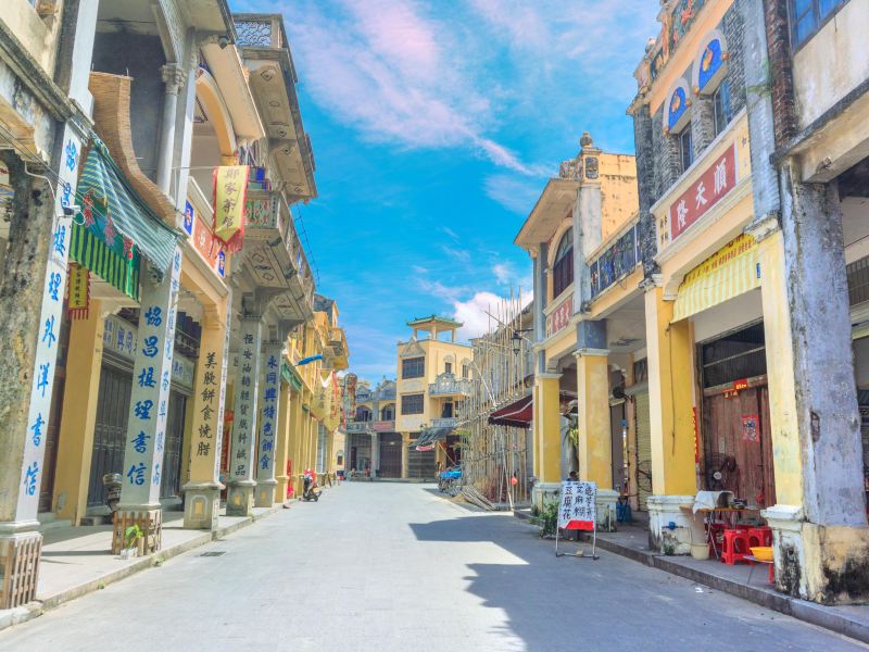 珠海斗门古街图片