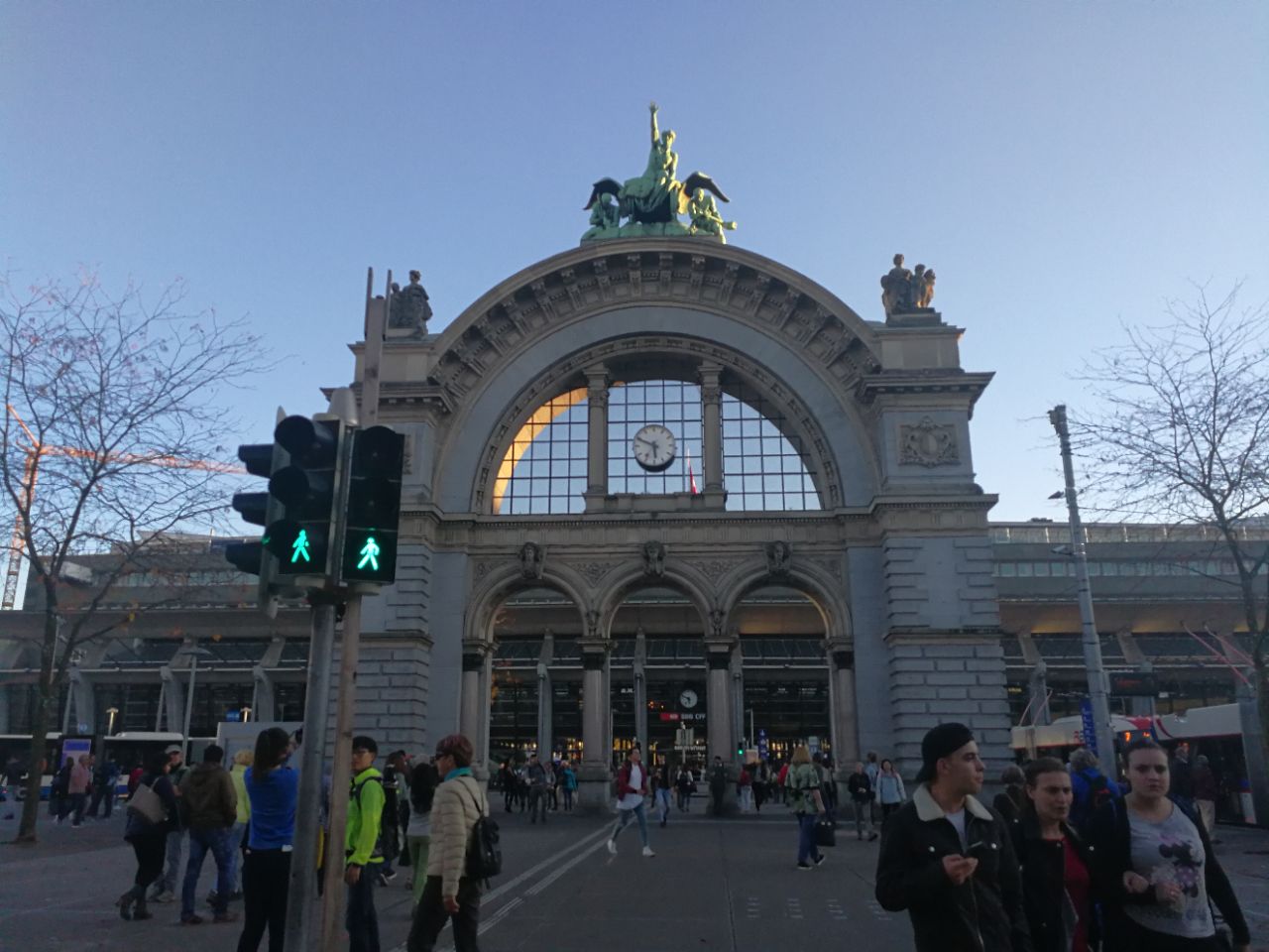 琉森火车站lucerne station