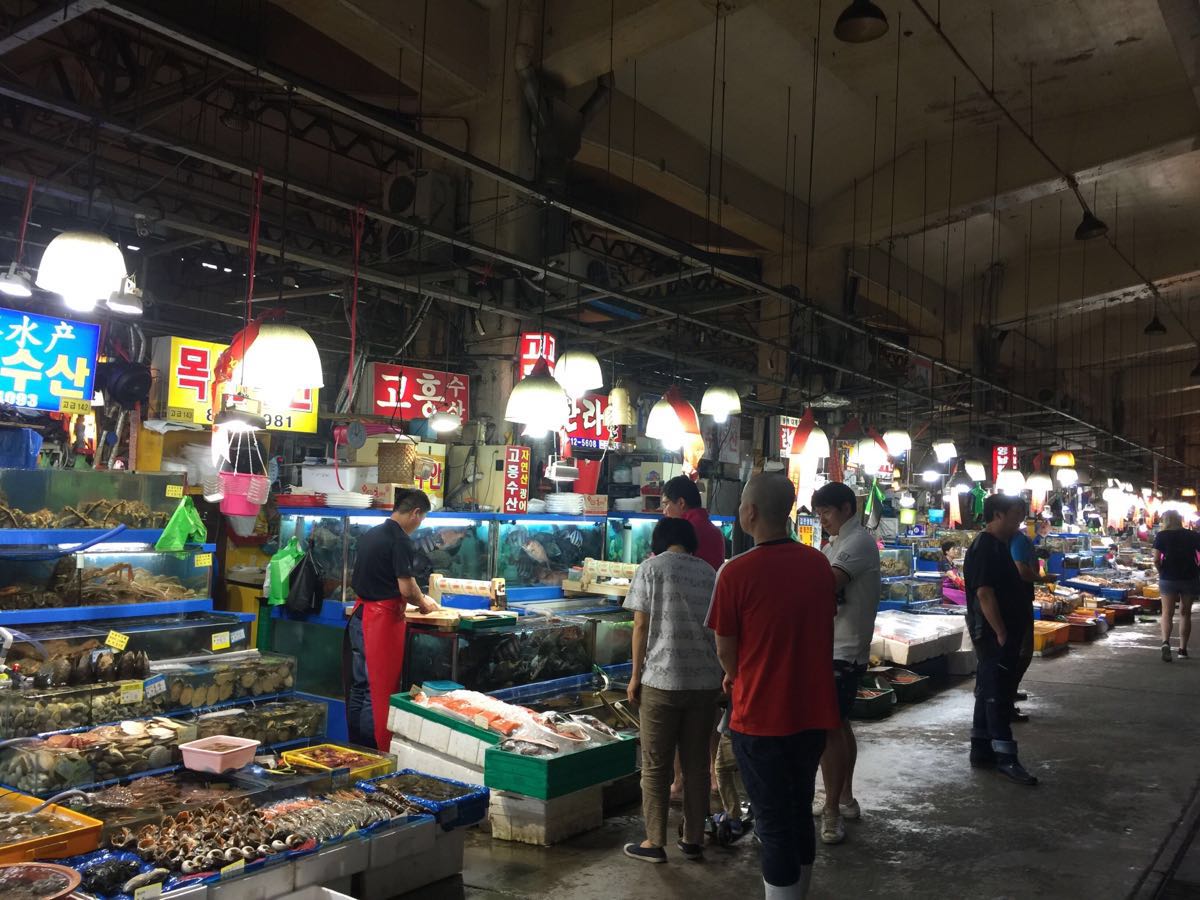 鹭梁津水产市场