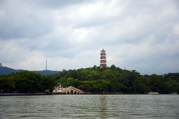 惠州西湖旅遊景點攻略圖