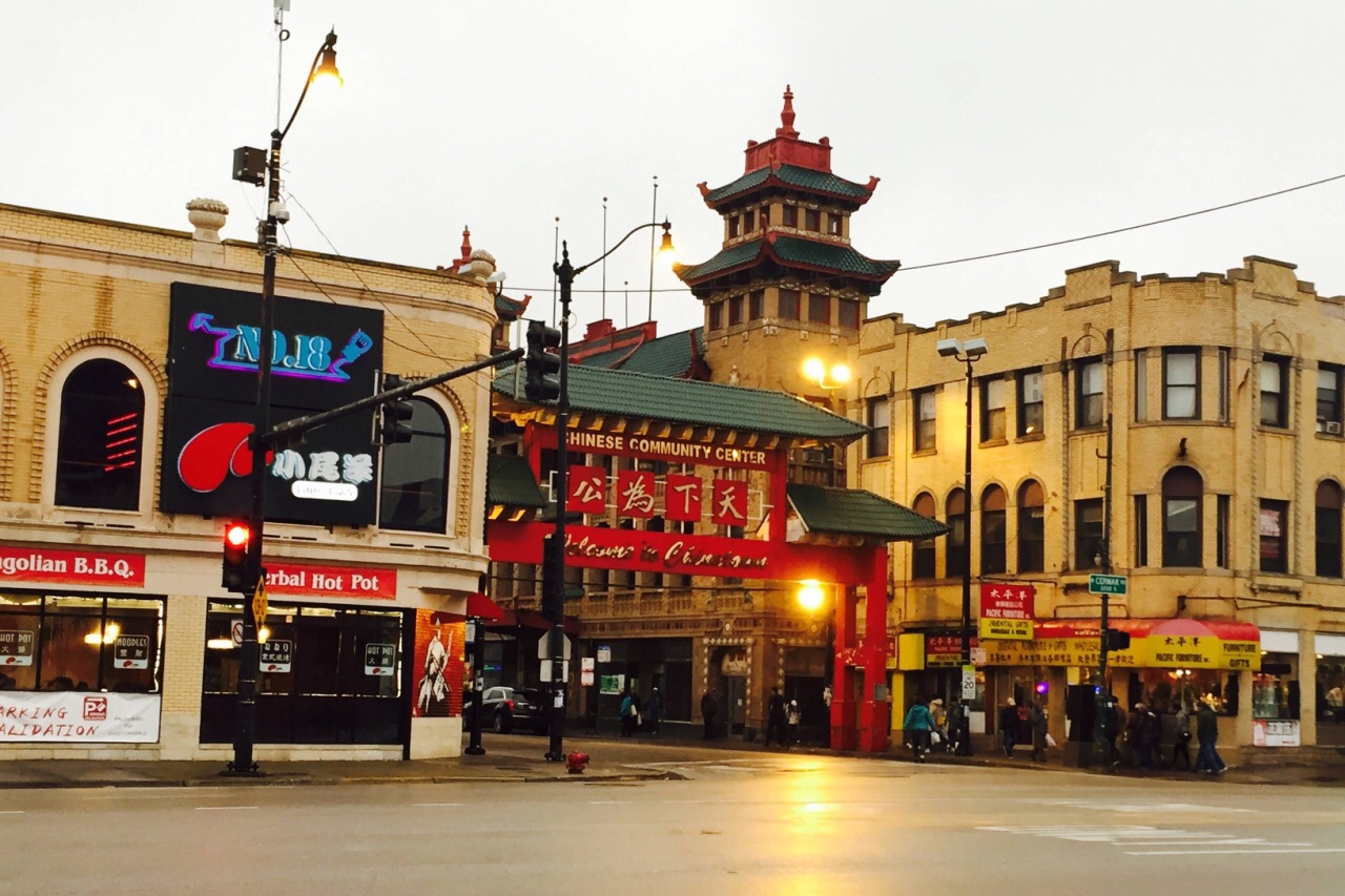 【携程攻略】芝加哥芝加哥中国城景点,在芝加哥down town 看了最有名