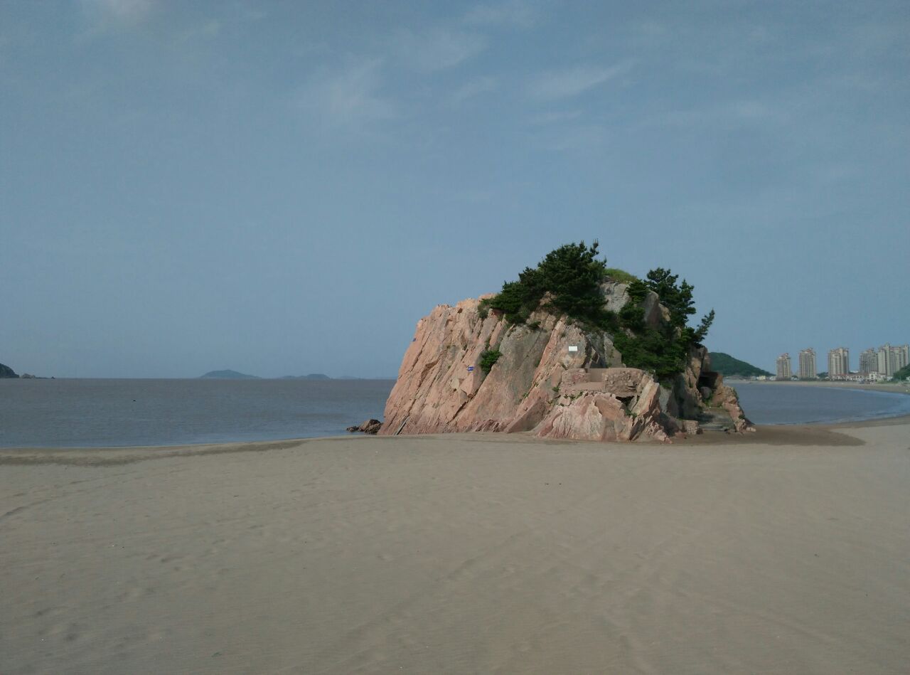 嵊泗南长涂沙滩图片