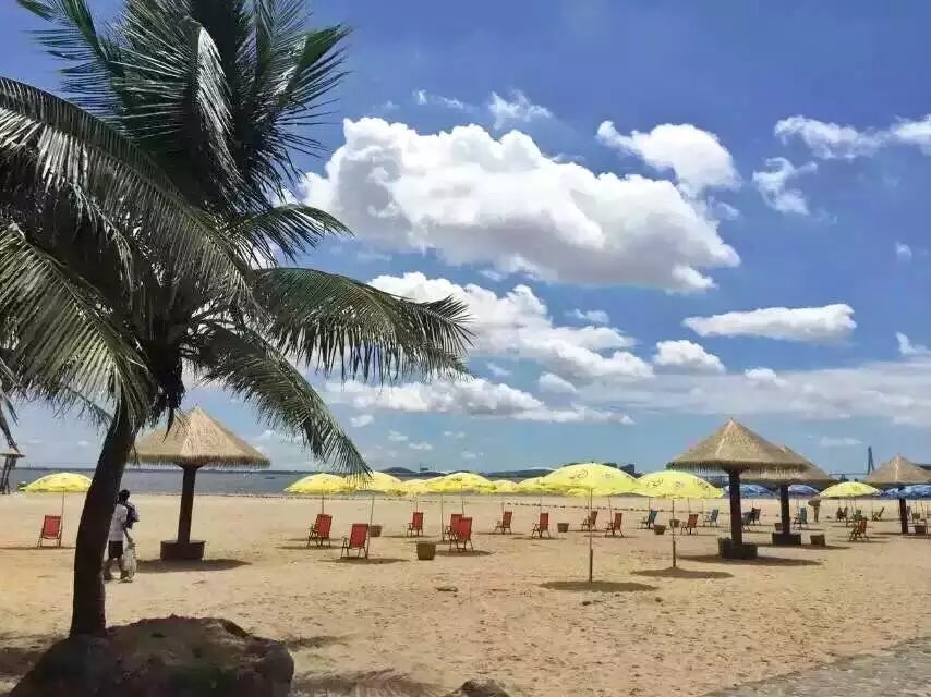 金沙湾海滨浴场旅游景点攻略图