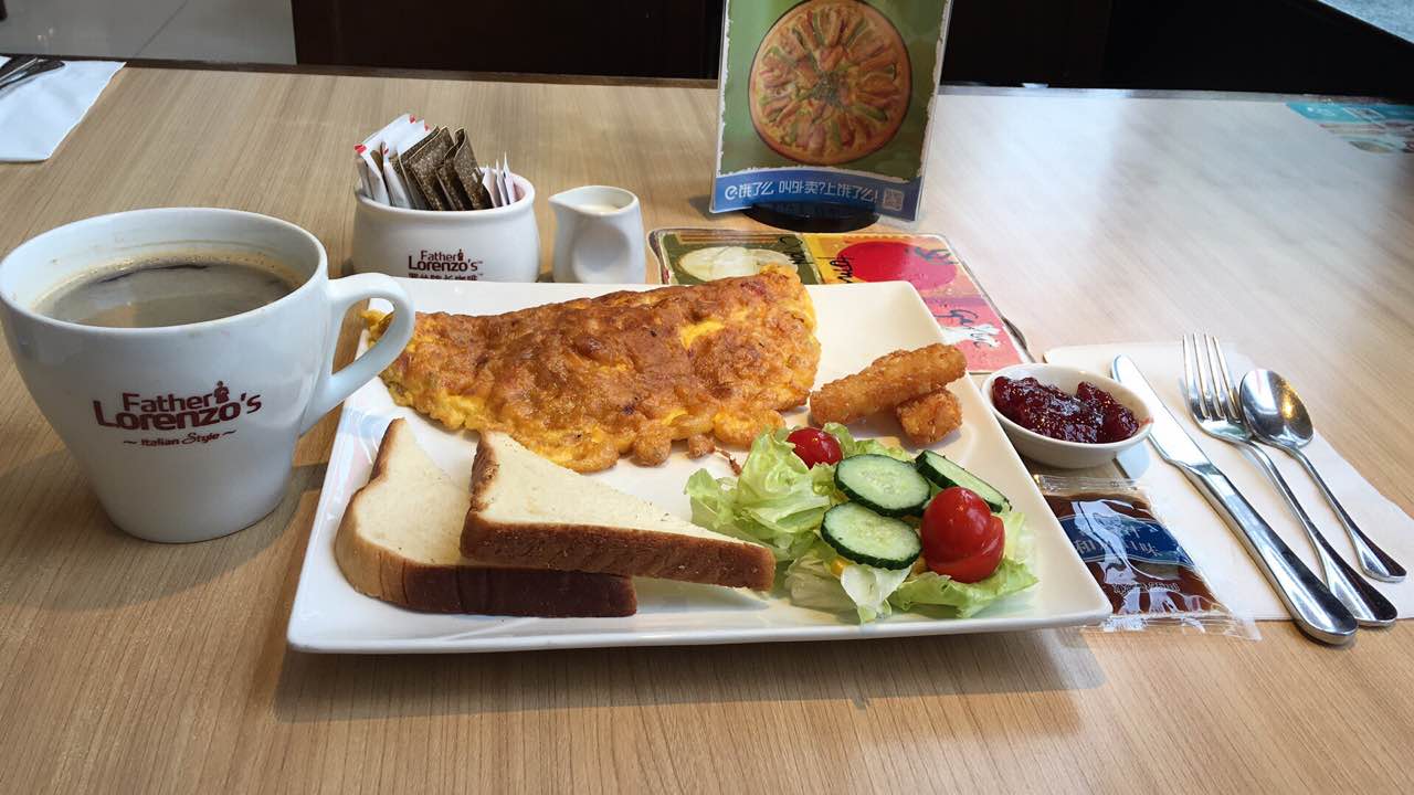 2021必胜客(宝龙店)美食餐厅,早餐品种丰富,有西餐也有中.