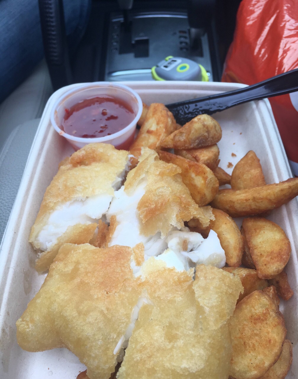 2023Fish and Chips Vagninn美食餐厅,瀑布下来路边看到这个家小吃...【去哪儿攻略】