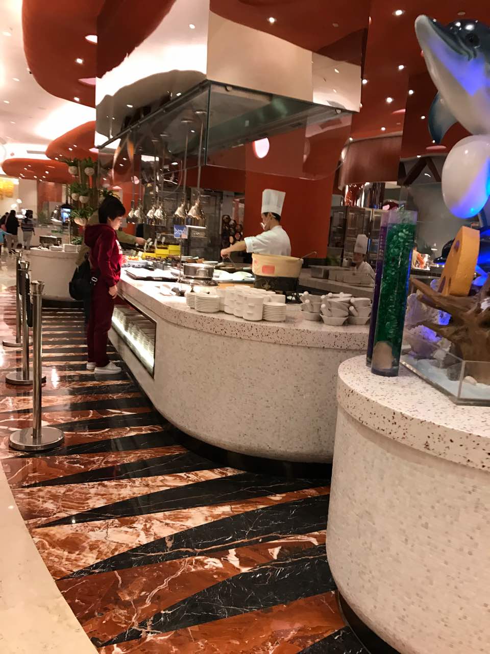 2021长隆横琴湾酒店(珠海长隆旗舰店)·海豚自助餐厅美食餐厅,很不错
