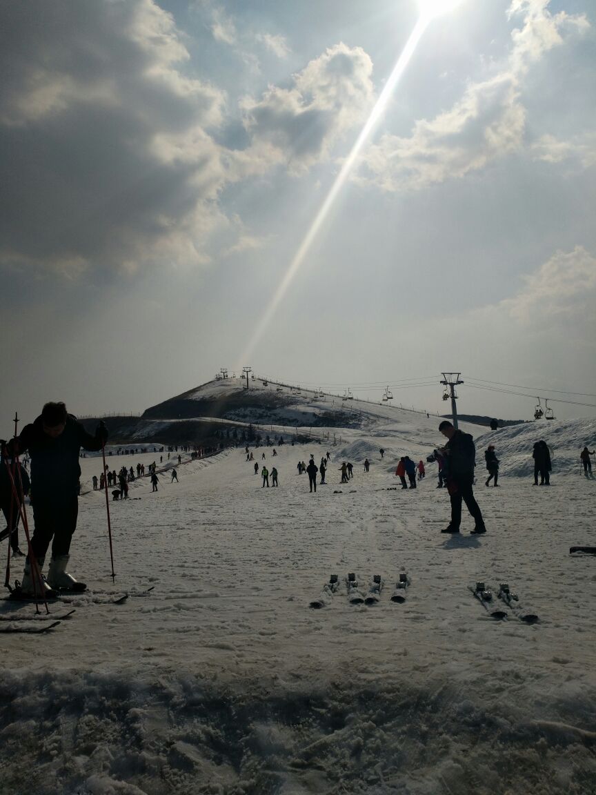 上海金山滑雪场图片