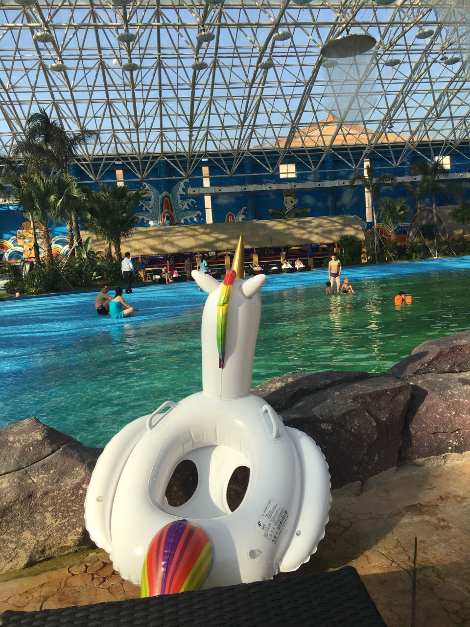 【携程攻略】蚌埠大明御温泉水世界景点,下午两点到的,服务态度很好