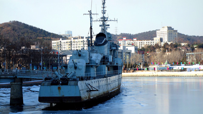 以1991年退役的海軍104艦為依託,是海軍大連艦艇學院的實習艦,併成為