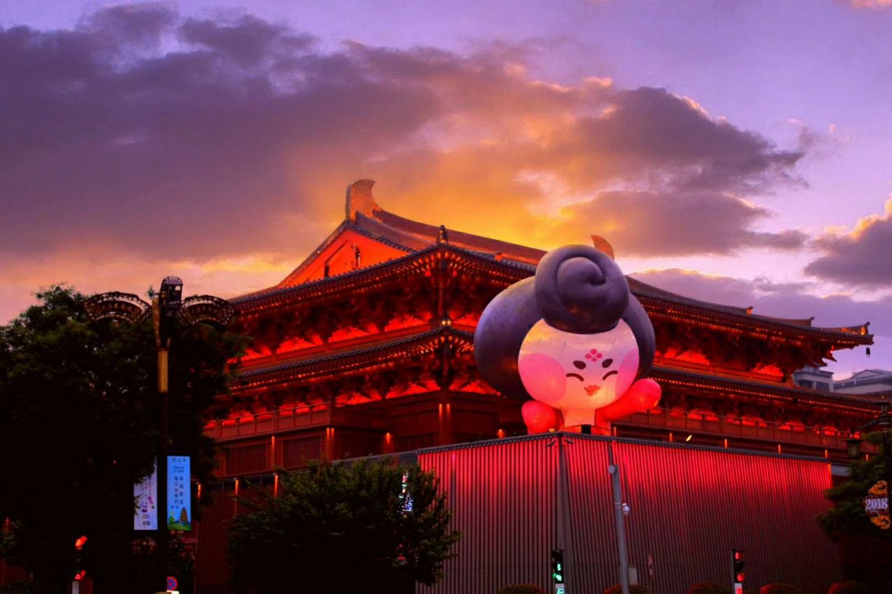 2023西安美术馆游玩攻略,在大唐不夜城街上,去时五点. 【去哪儿攻略】