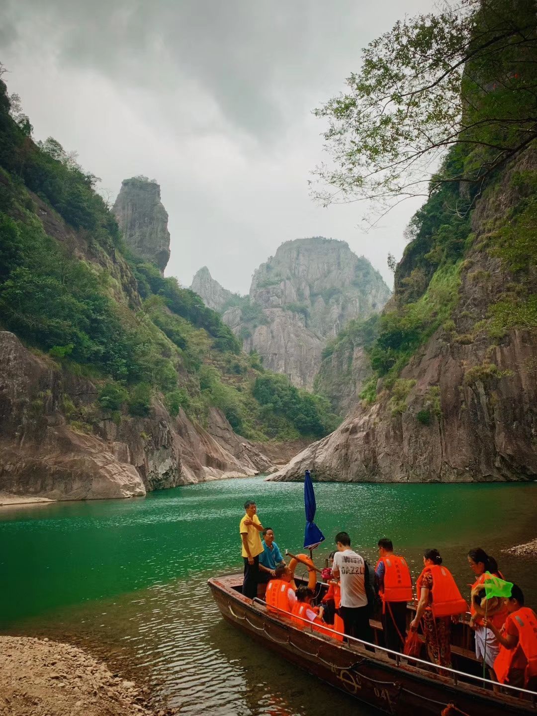 楠溪江大若岩景区图片图片