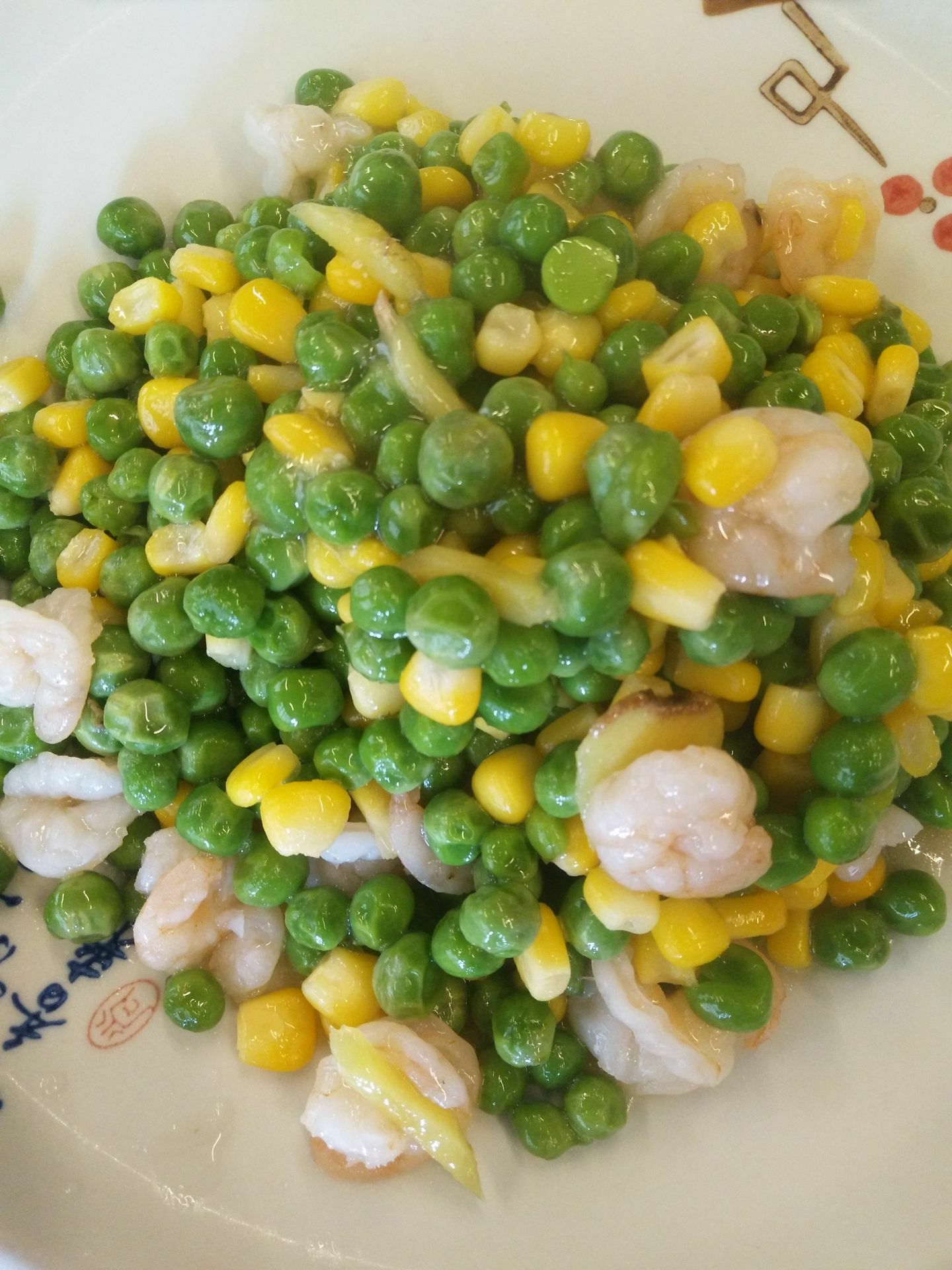 酸酸的特别好吃,五谷虾仁,用的虾仁品质特别的好,老板娘说是自己温州