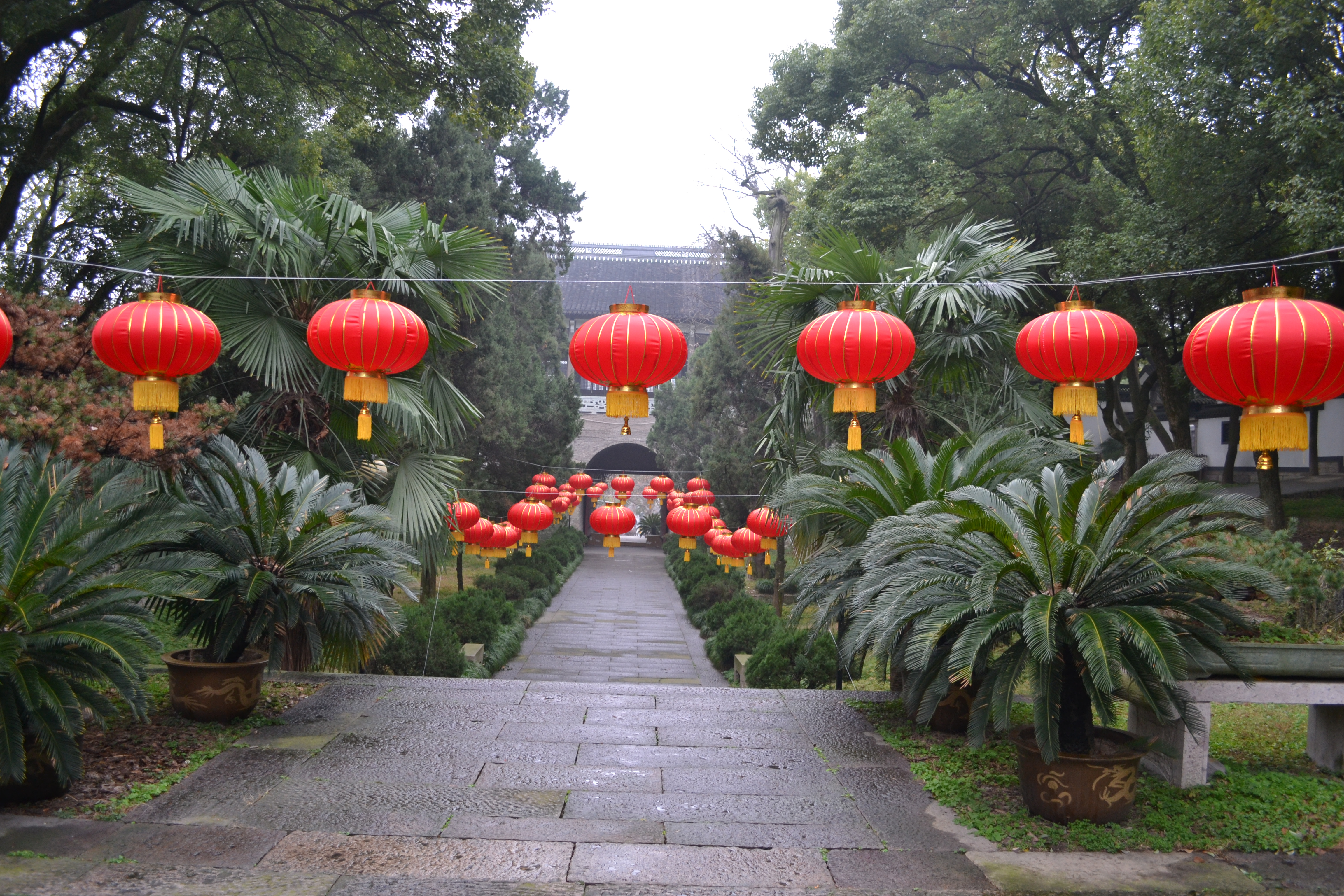 绍兴府山越王台图片