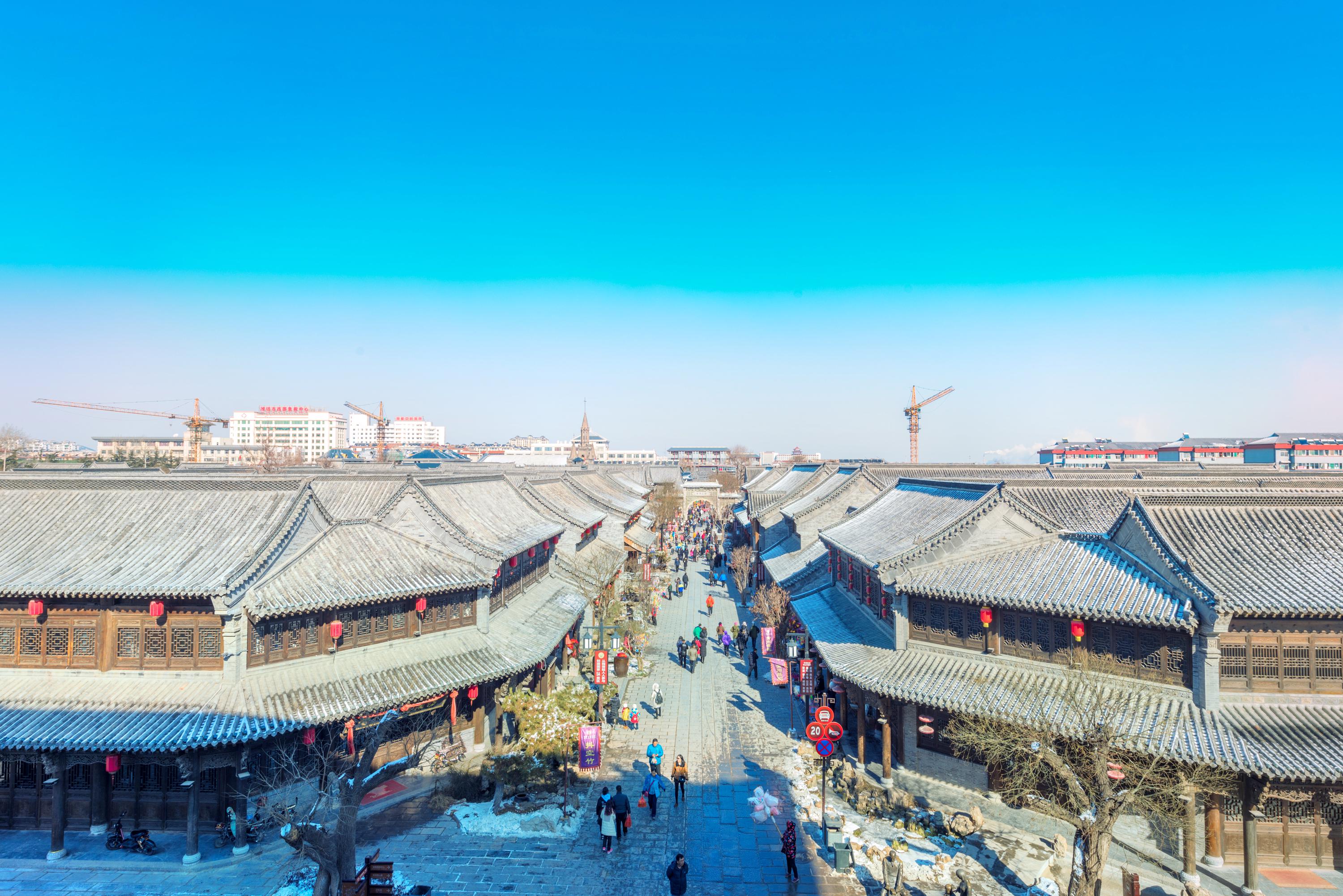 青州旅游景点 古城图片