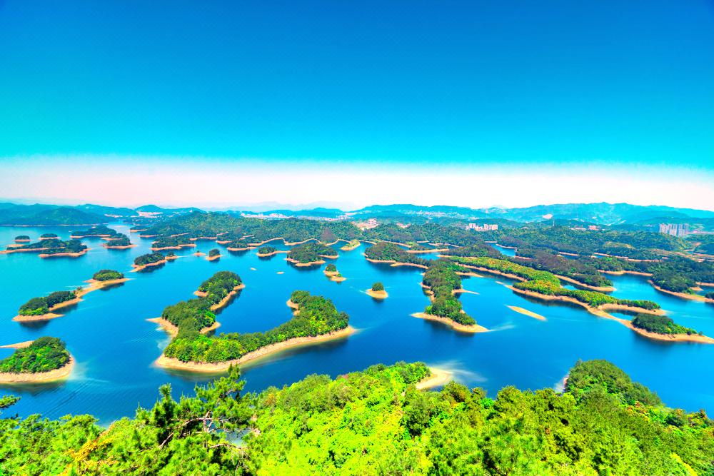 千岛湖宋家渔村蓝泊湾景区