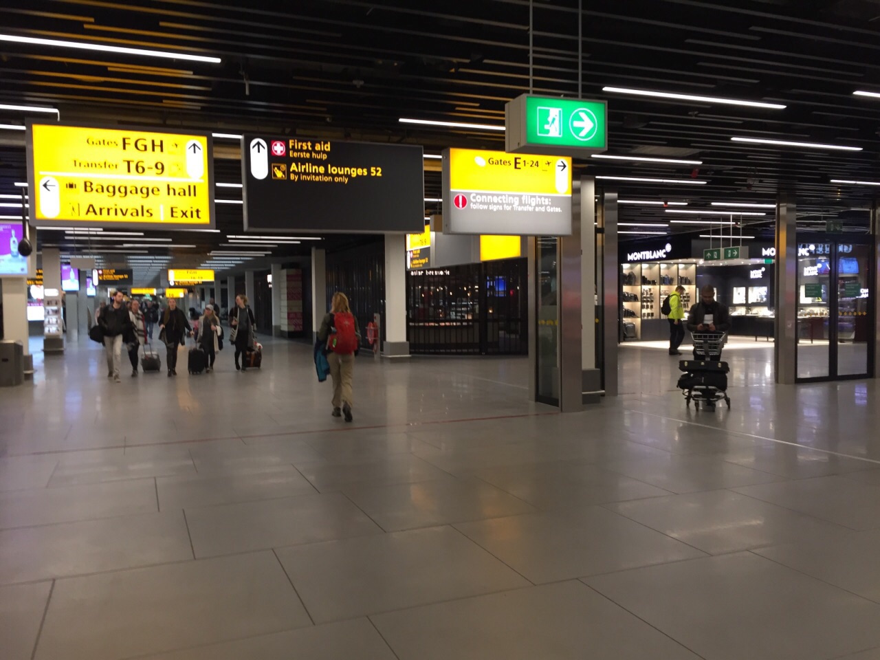 史基浦机场schiphol airport