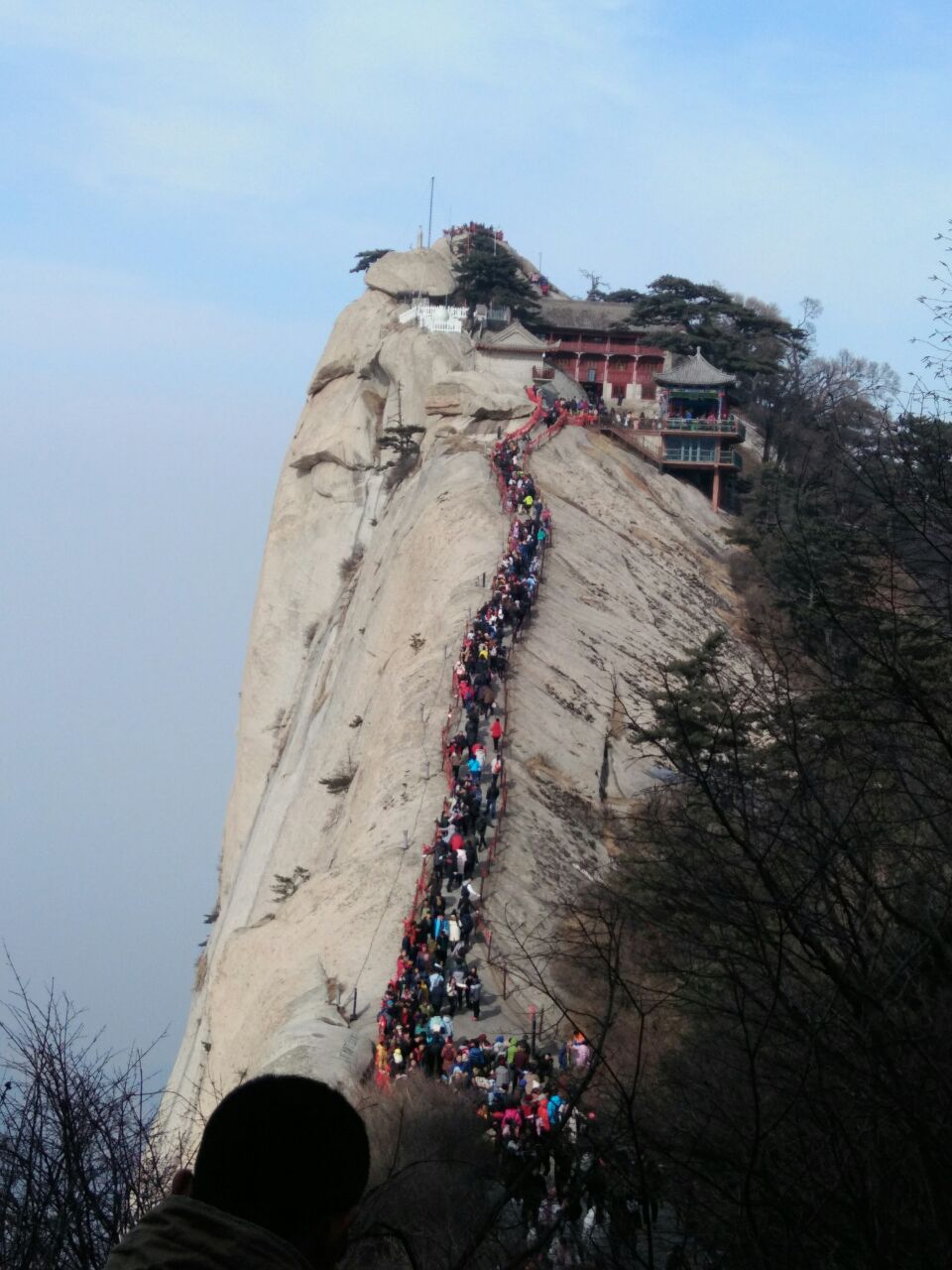 【攜程攻略】華山長空棧道景點,如果去華山,一定要去長空棧道,一個字