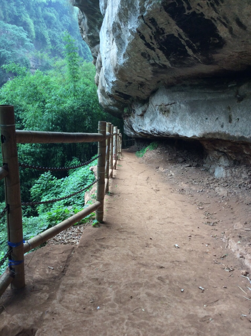 川西竹海峽谷景區(金雞谷)旅遊景點攻略圖