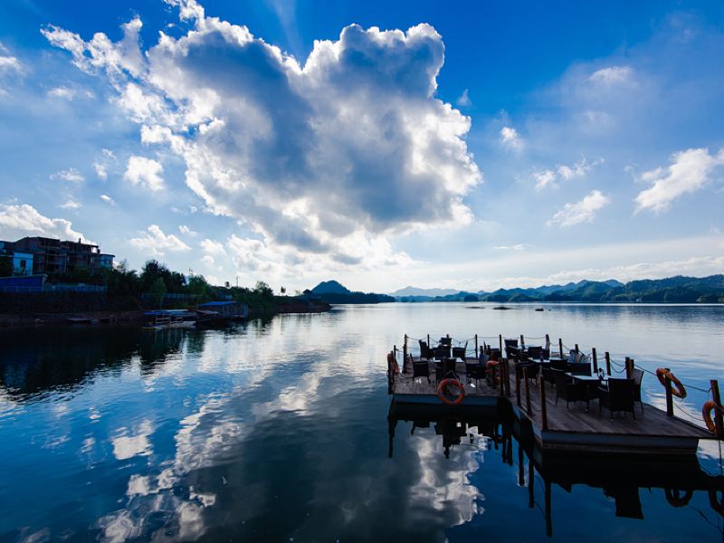 千島湖文淵獅城度假區(水下古城)