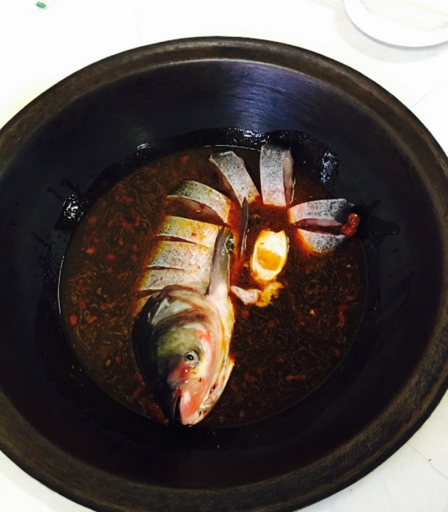 铁锅馋嘴鱼图片