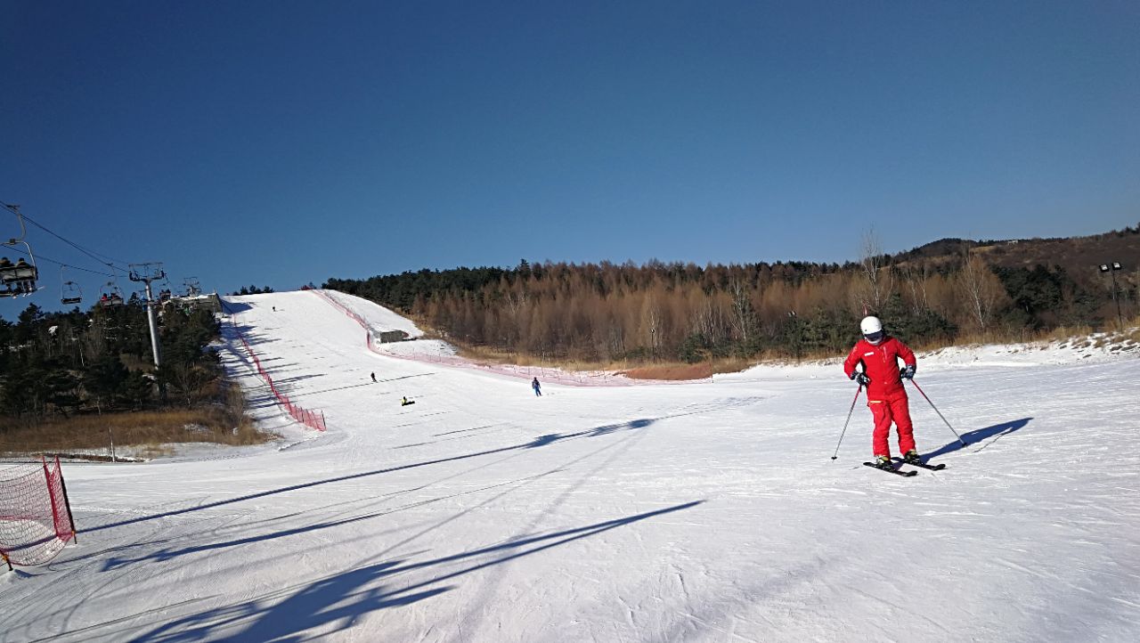 龙井海兰江滑雪场图片