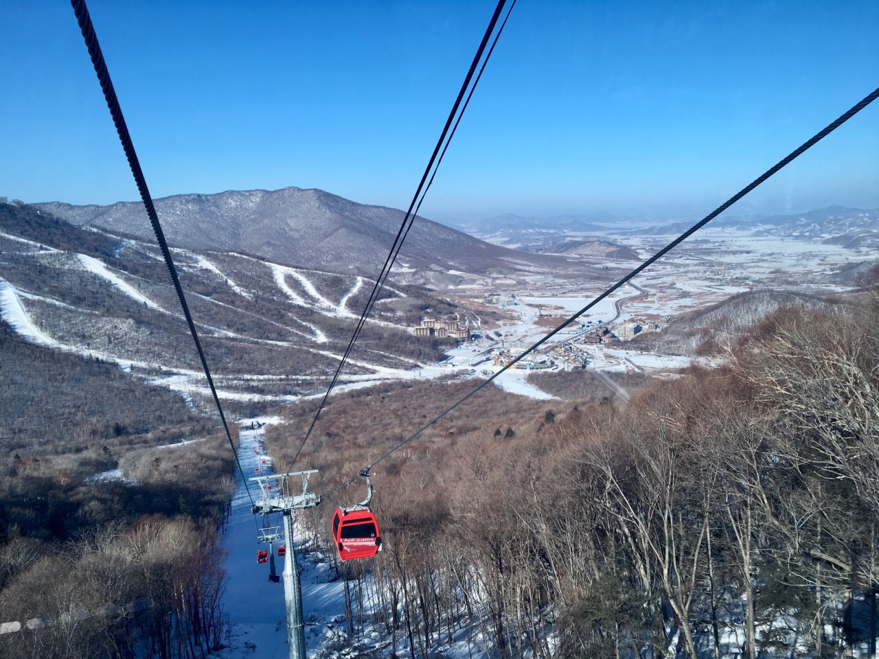 北大壶滑雪场 缆车图片