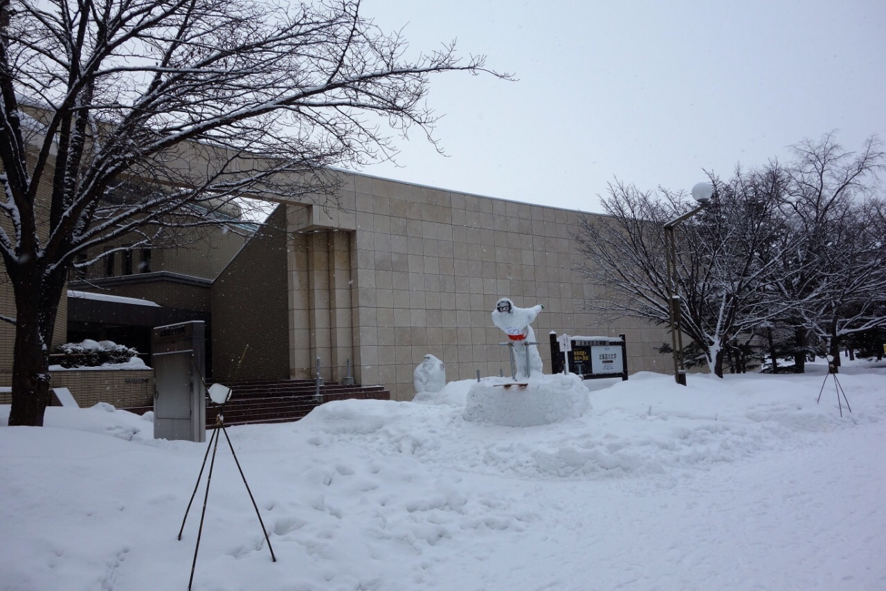 北海道立文学馆位于札幌市中岛公园内.