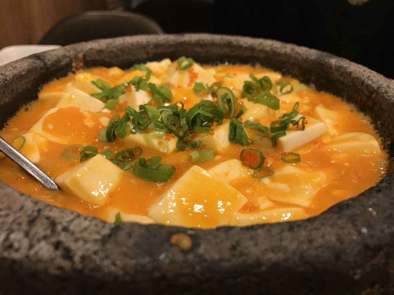 肥牛石锅海皇鲜豆腐叉烧双拼烧鹅生啫罗马生菜全都好吃真难得尤其是