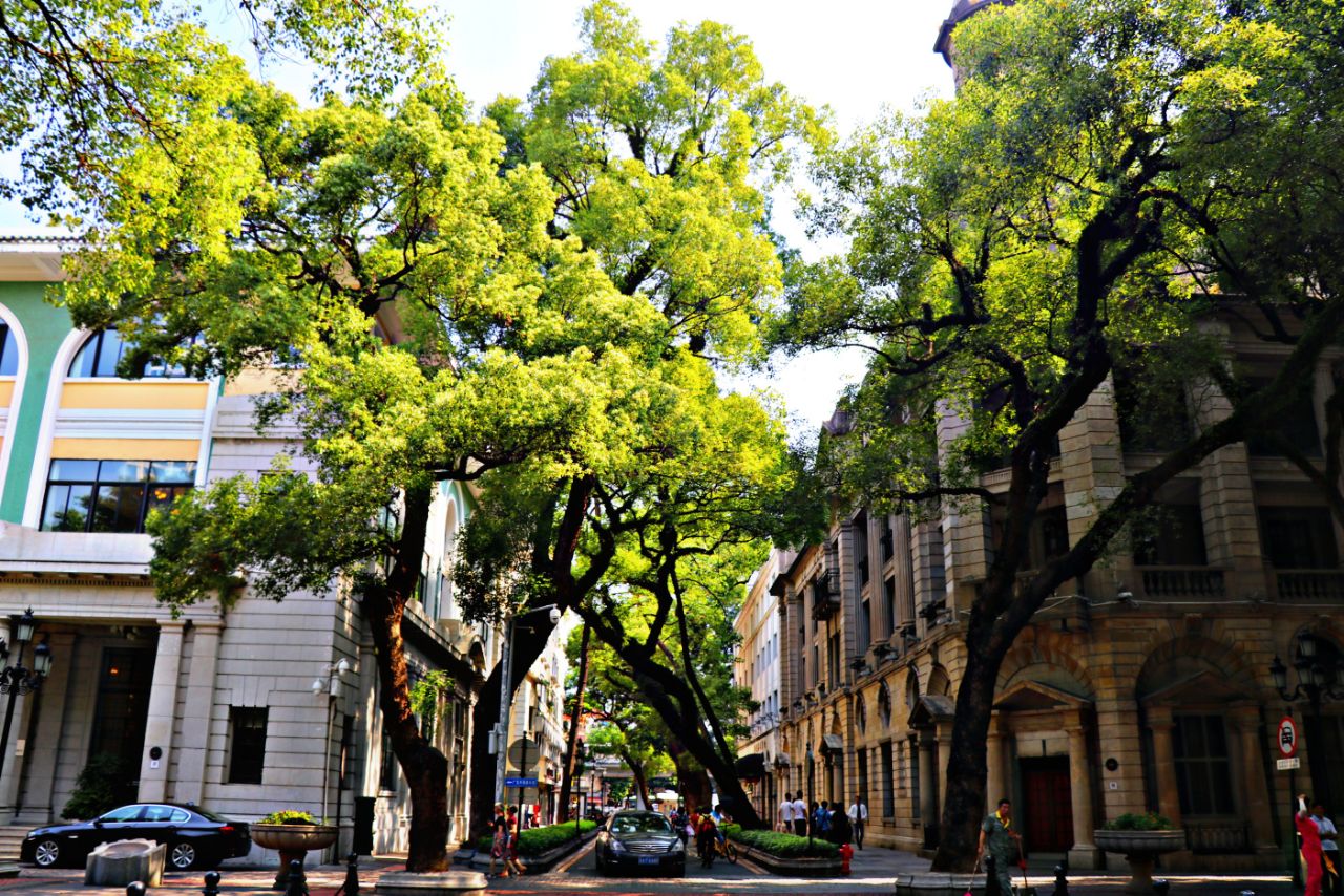 【携程攻略】广州沙面景点,沙面还是很值得一去的,建筑比较有特色