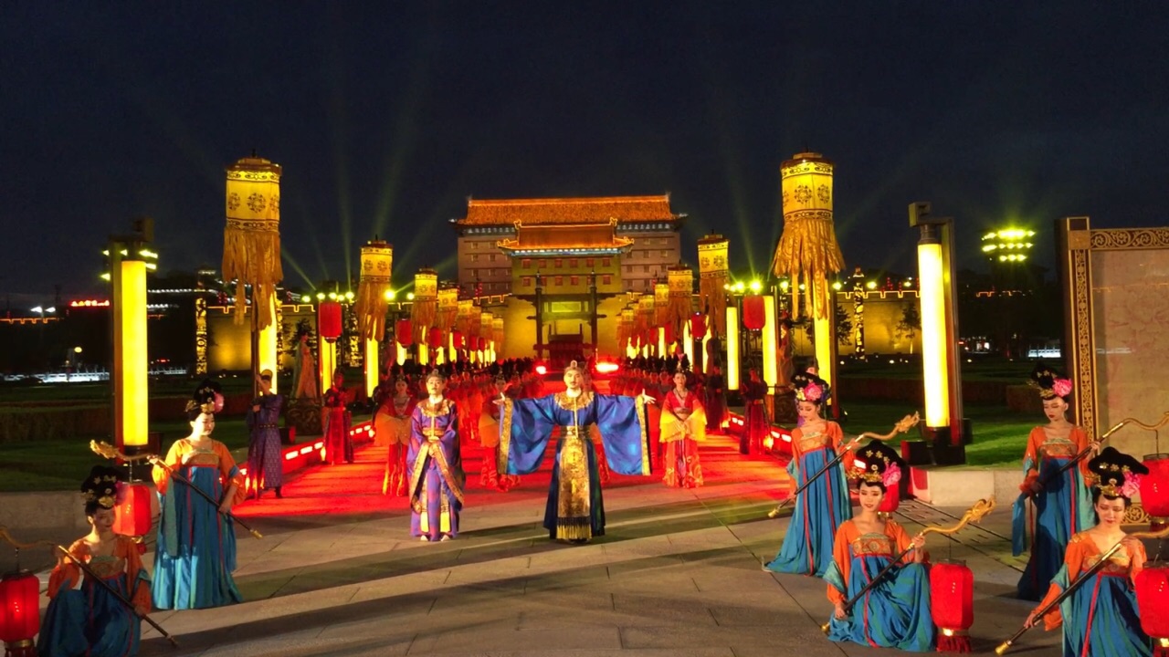 《梦长安—大唐迎宾盛礼》演出