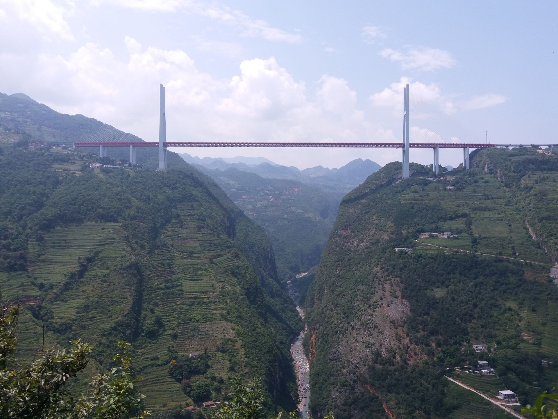 北盘江大桥观景台图片