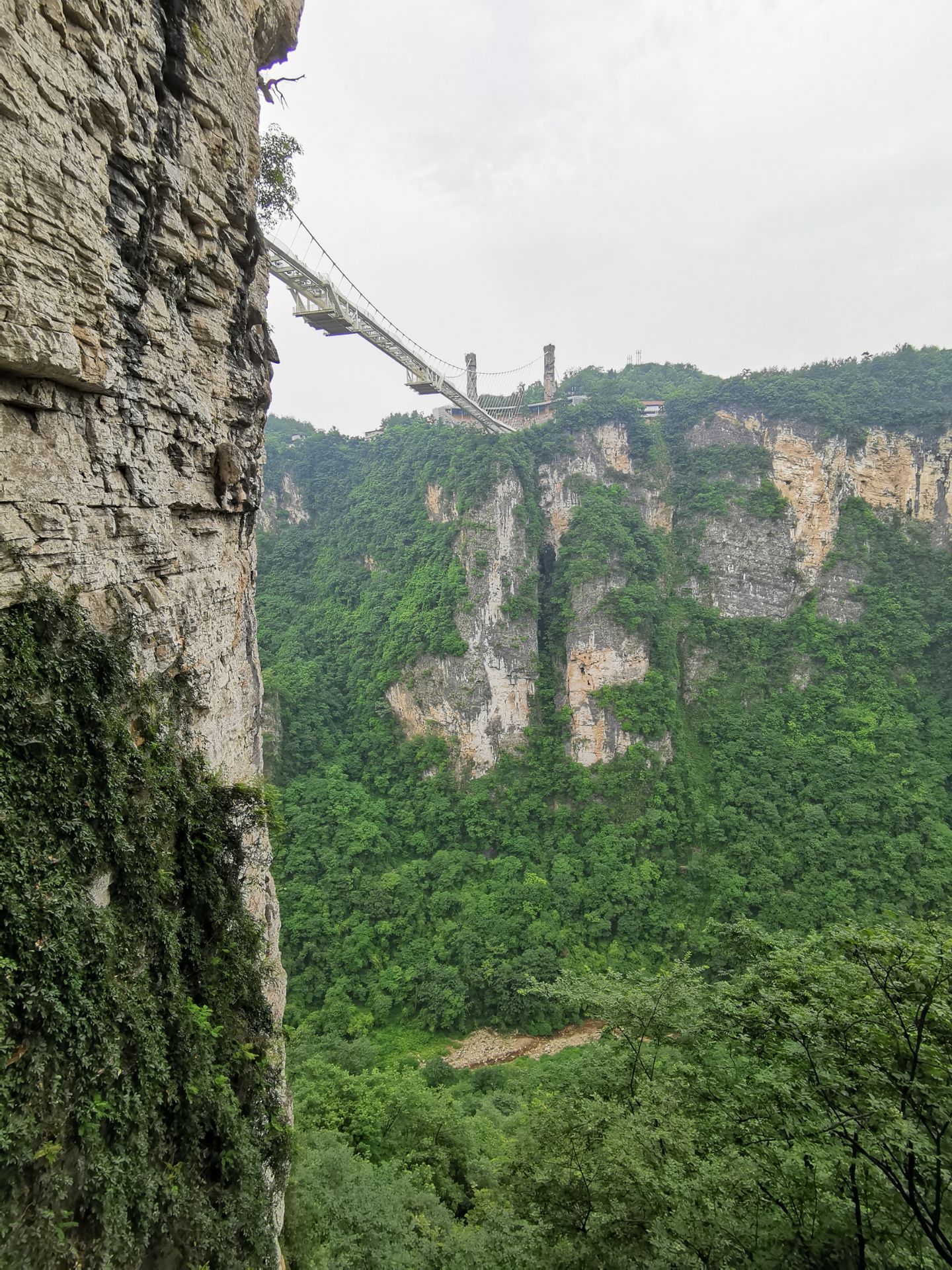 张家界大峡谷旅游景点攻略图