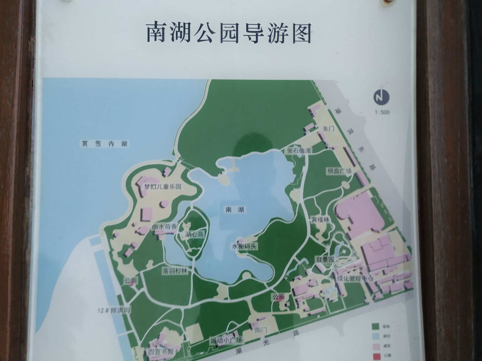 武清南湖公园地图图片
