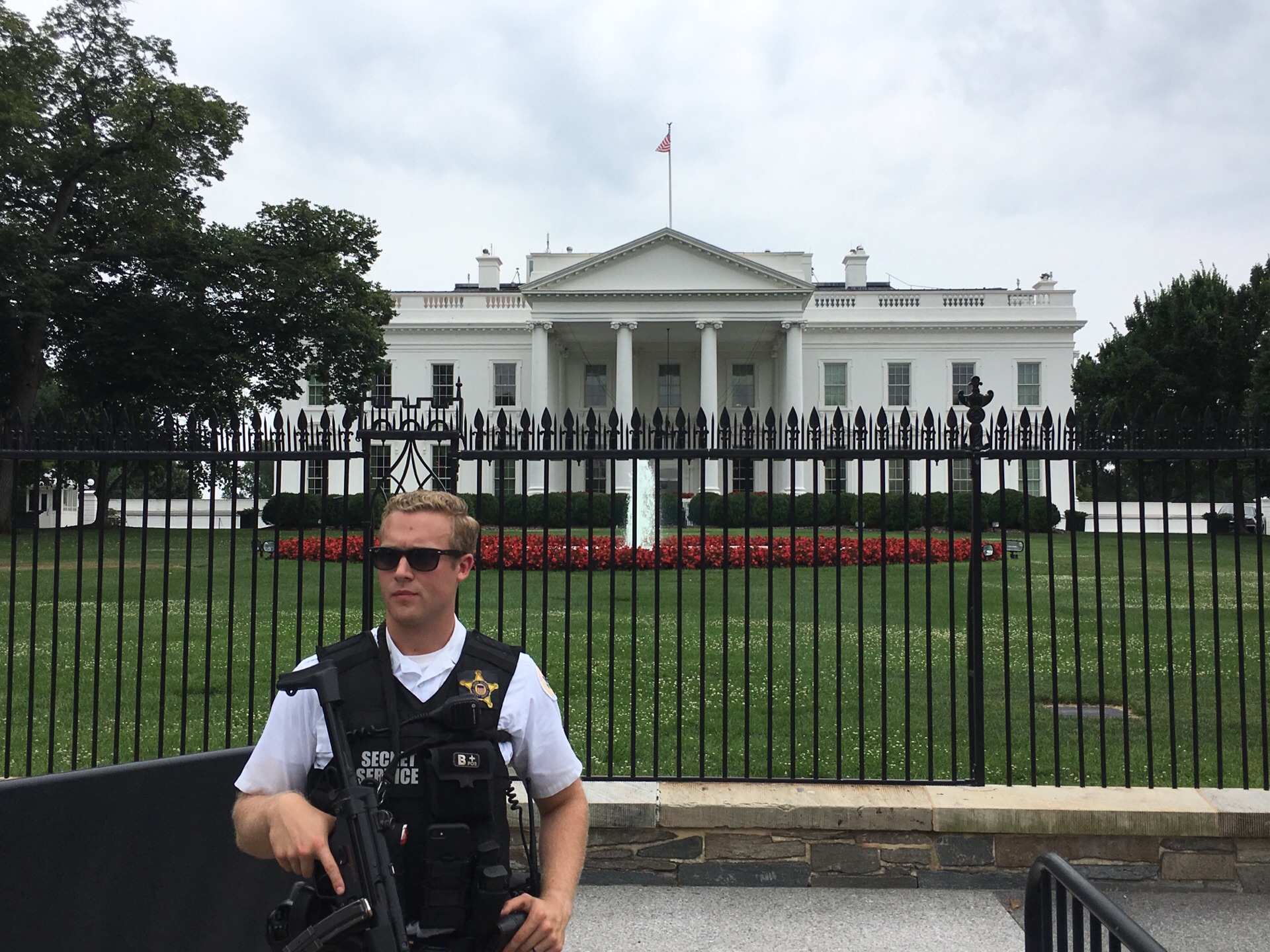 白宫安保力量图片