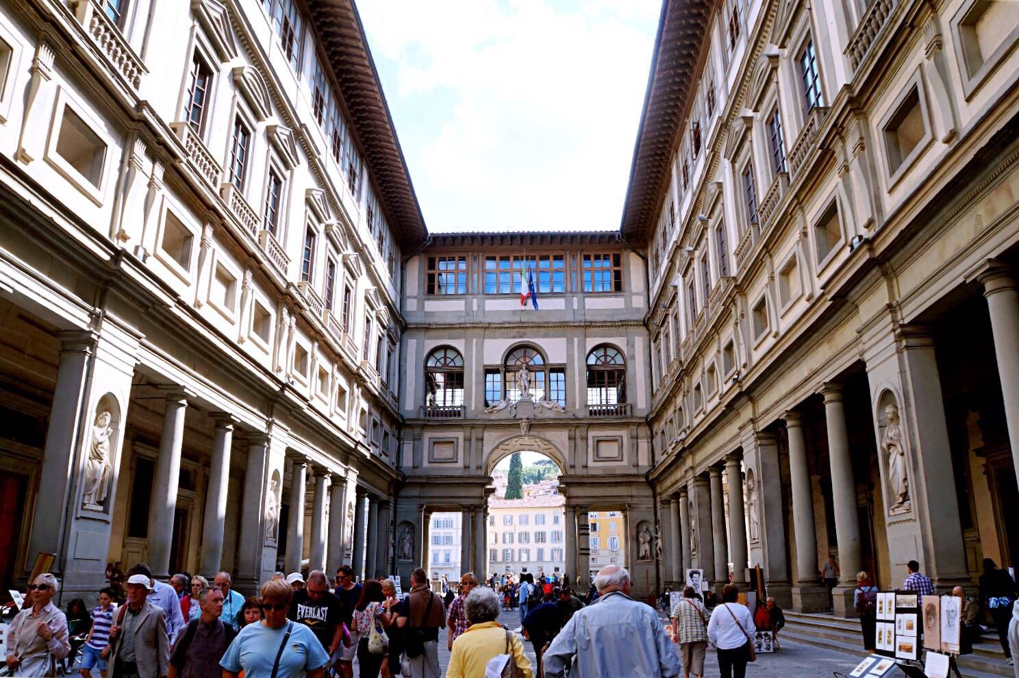 乌菲兹美术馆uffizi gallery
