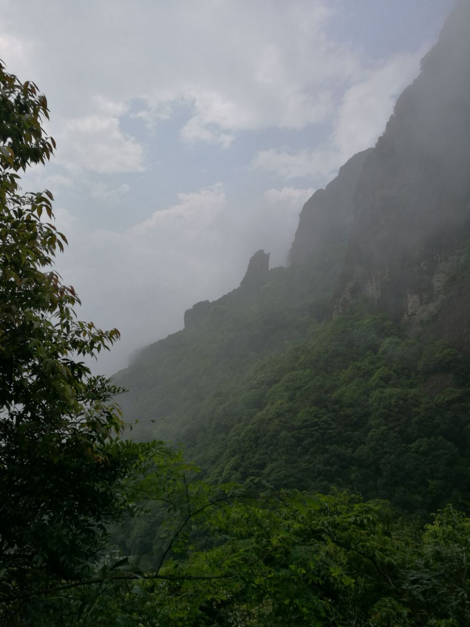 到了擎天峰,己沒人敢上了.