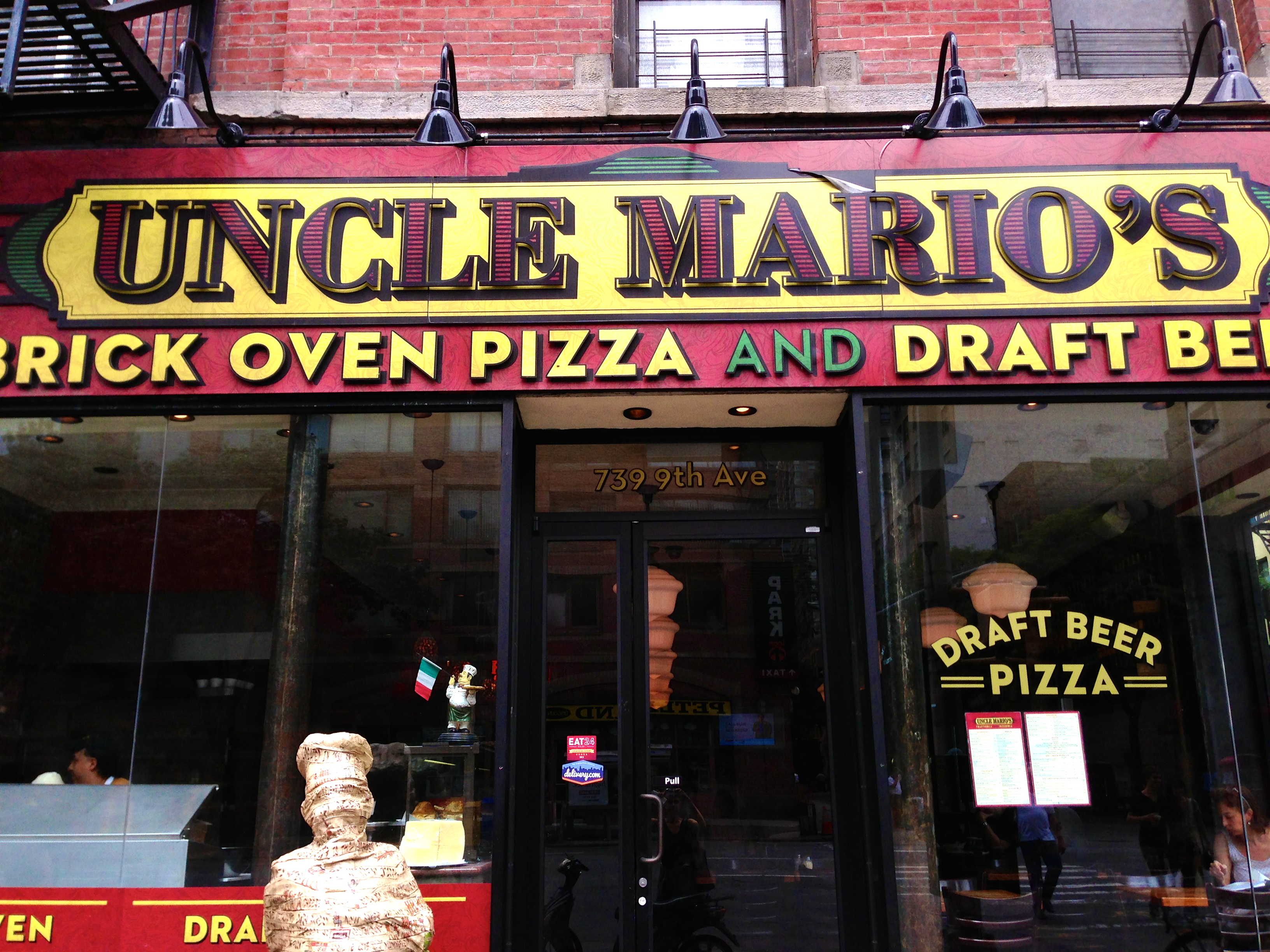 uncle marios brick oven pizza