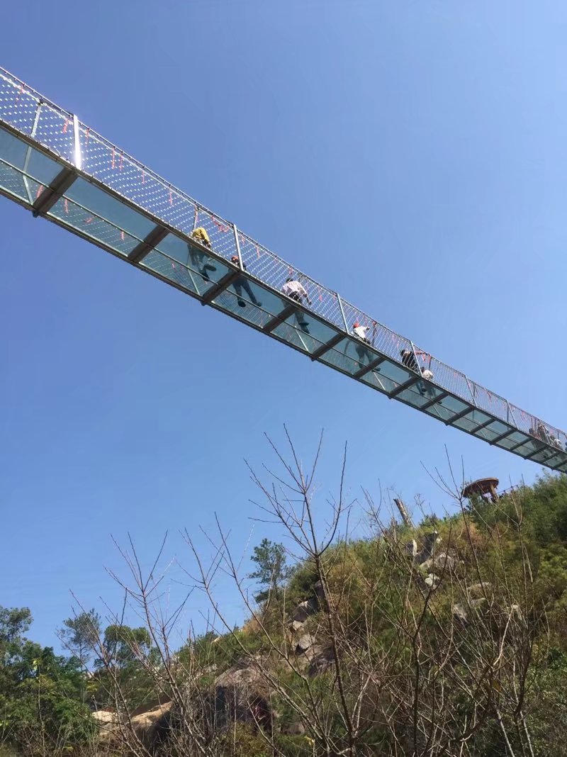 清境桃源位于福建泉州南安市丰州镇环山水吼村我是冲着玻璃桥去的介绍