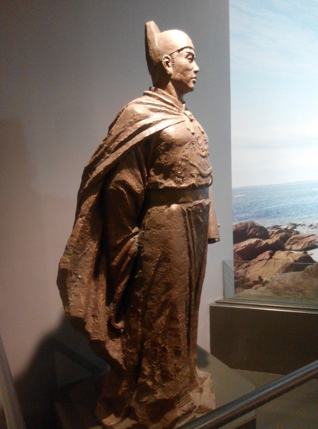 郑和企身像～七下西洋成为福州与世界相连的重要桥梁