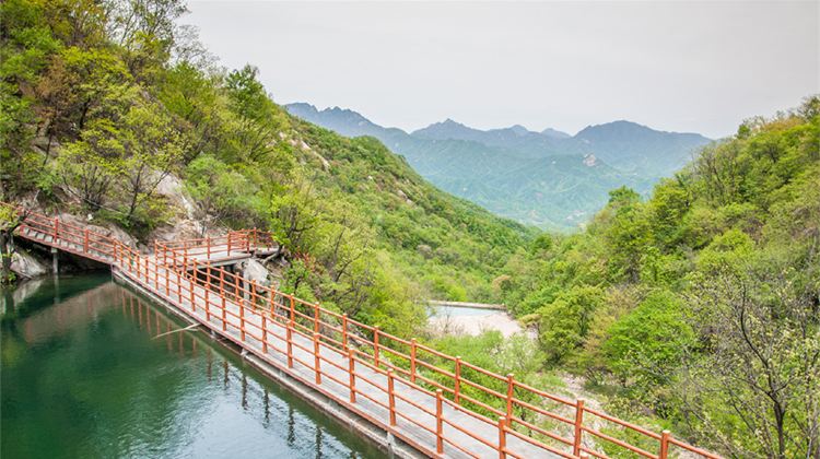 尧山天龙池图片