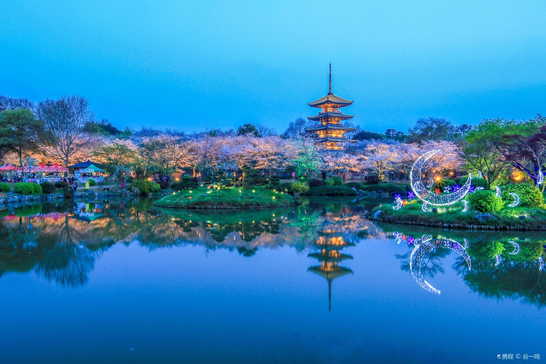 【景区推荐】武汉东湖磨山樱花节门票电子票-刷码入园,马蜂窝自由行 -