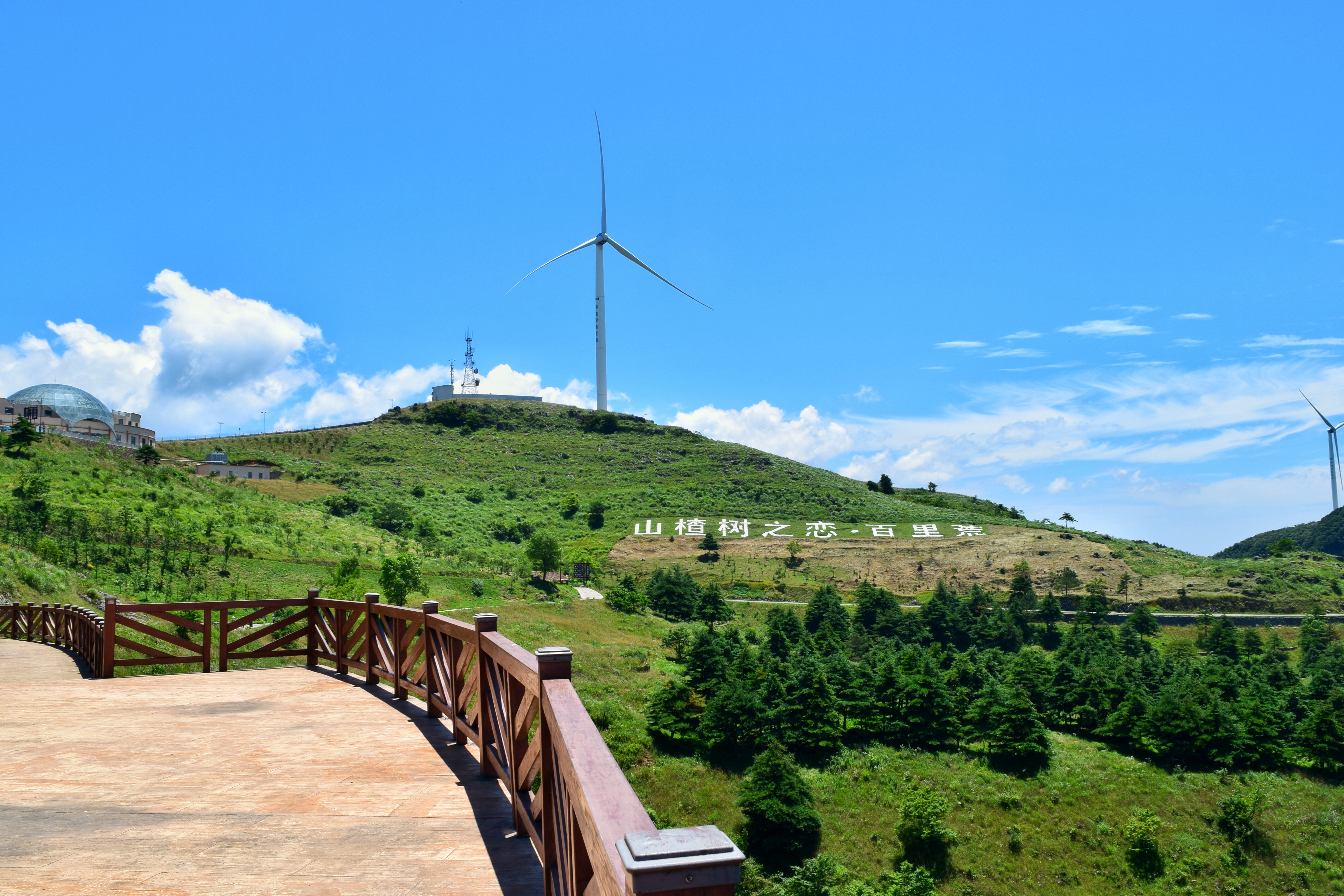 同时这里也是优秀的旅游胜地:高山草原生态区百里荒,张艺谋拍摄《山楂
