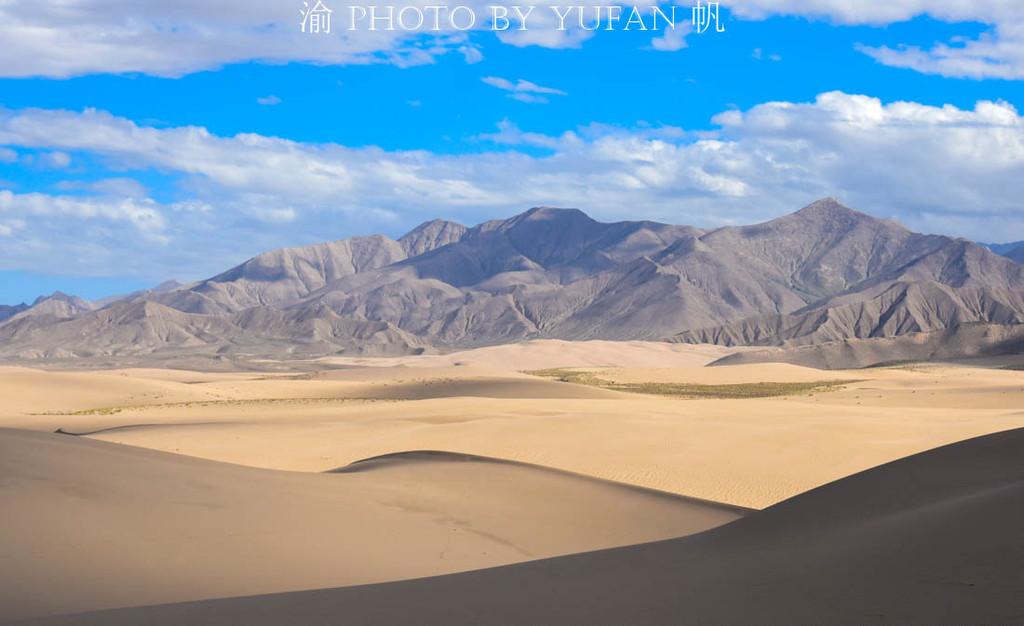 昆仑山下又发现一个奇景,沙漠竟然与雪山草原相生相伴已千年