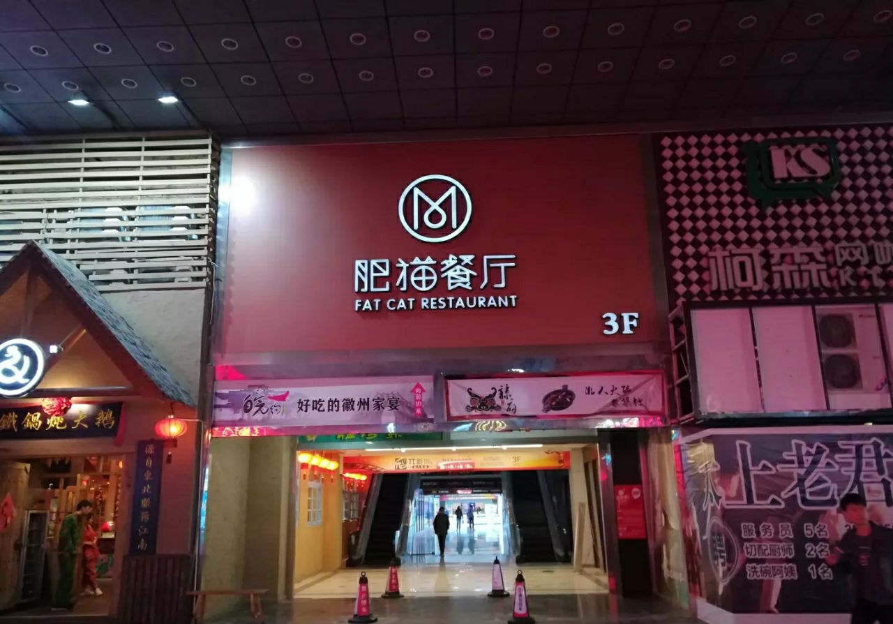 2019肥猫餐厅(松江店)美食餐厅,.,还是一个时尚餐厅,风格.