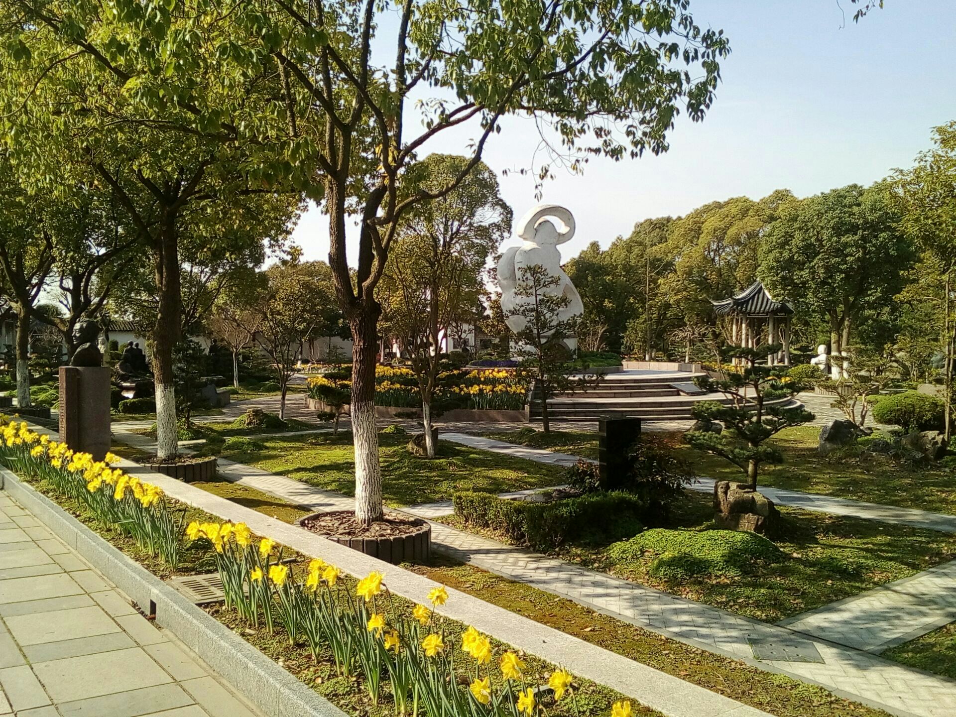 上海滨海古园图片