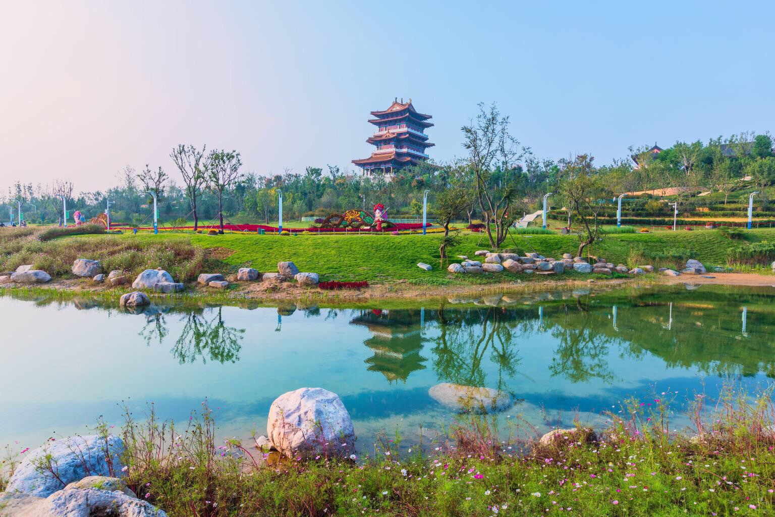 第十三届中国（徐州）国际园林博览会园博园•清趣园 - 深圳媚道风景园林与城市规划设计院