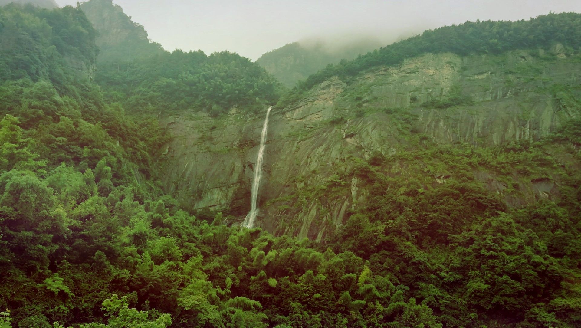 庐山瀑布高清图片下载-正版图片500568540-摄图网