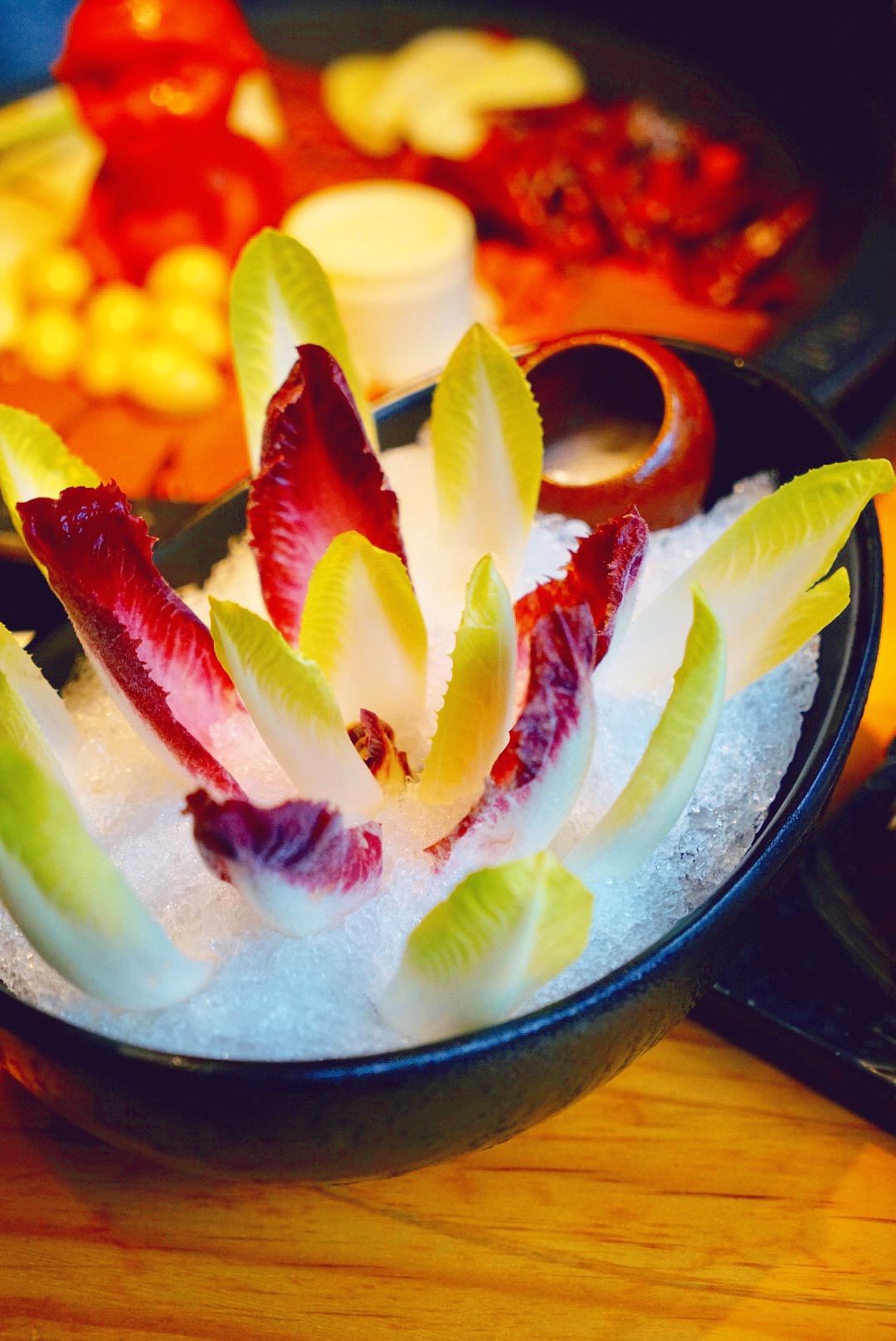 不得不说菜的摆盘颜值都很高果然开在天府三街的火锅就是不一样双色